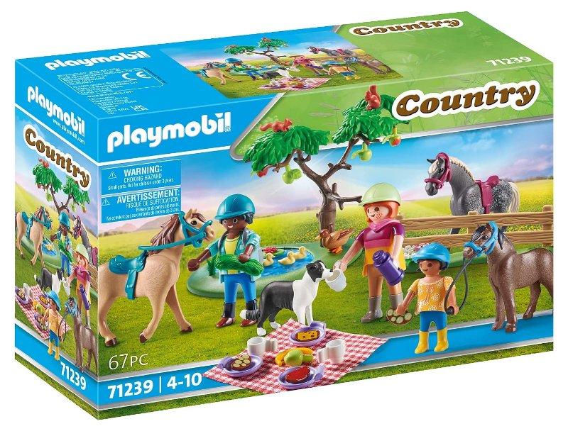 PICNIC COI CAVALLI playmobil