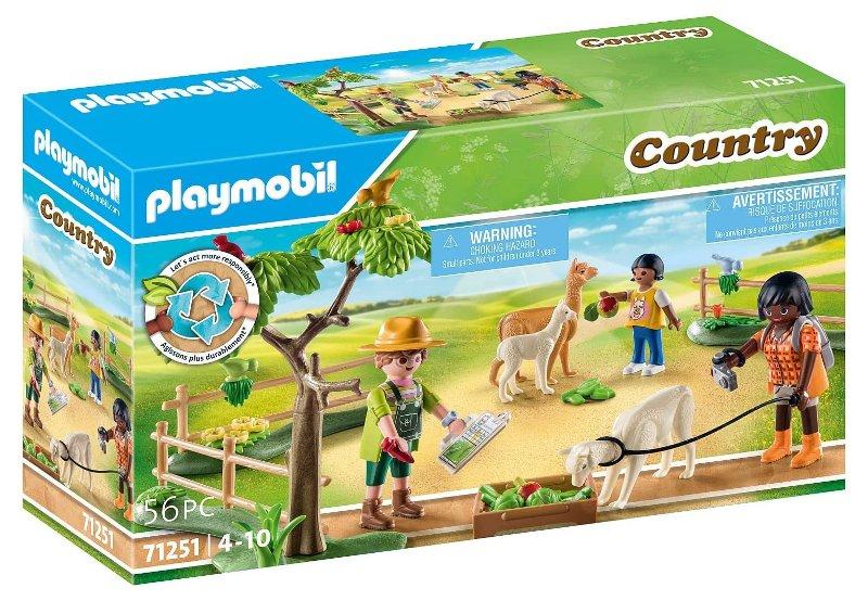 GITA CON GLI ALPACA playmobil