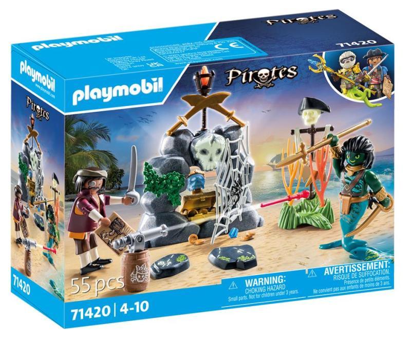 Nascondiglio del tesoro pirata playmobil