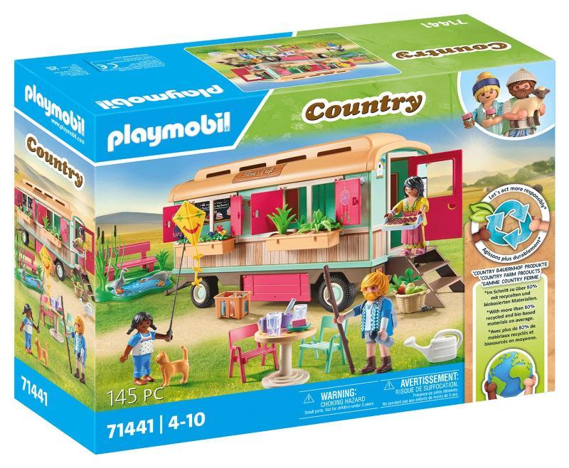 Vagone Cafe' con giardino playmobil