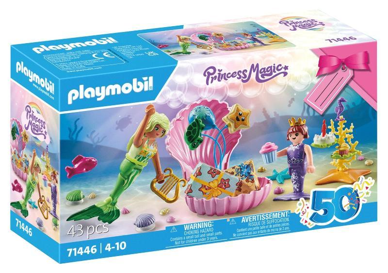 Festa di compleanno della sirena playmobil