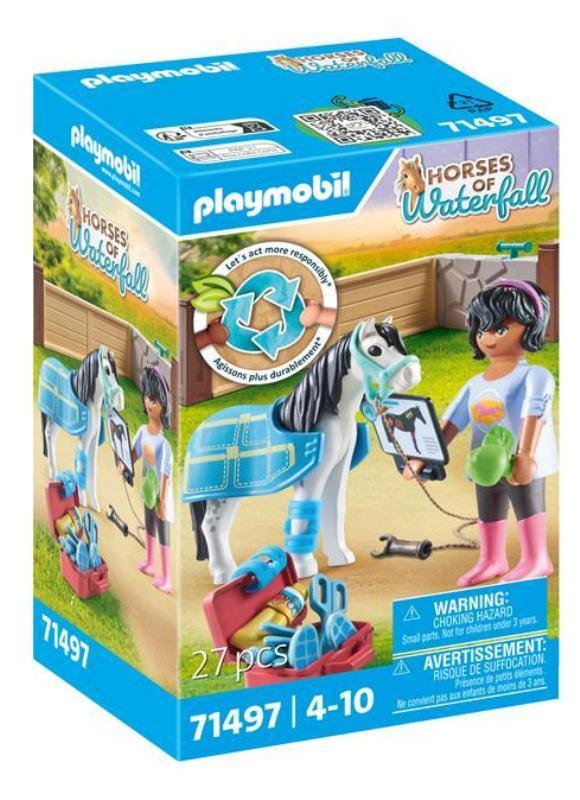 Veterinaria dei cavalli playmobil