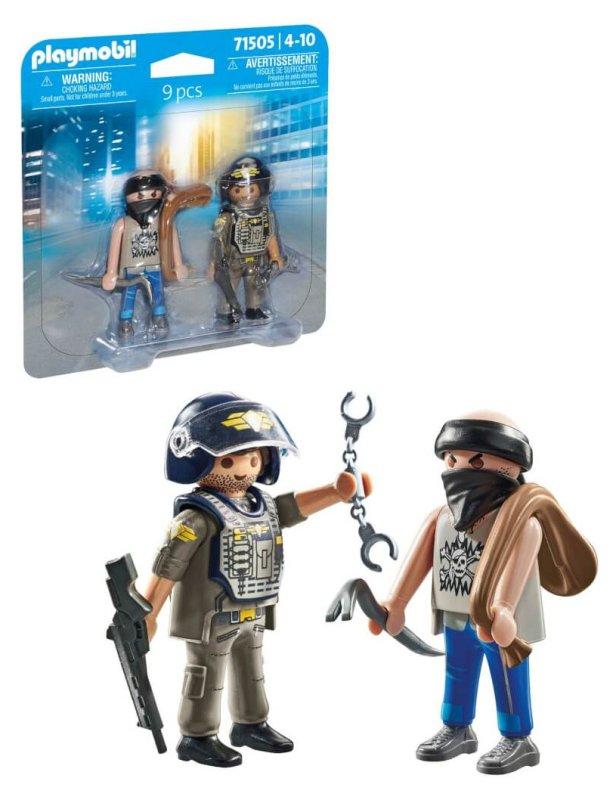 Poliziotto e ladro playmobil