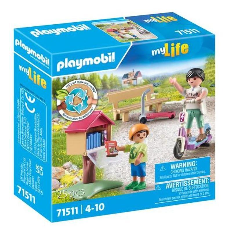 Book sharing - my life playmobil