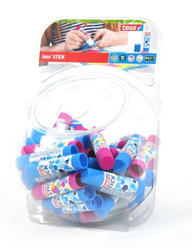 Tubetto colla Stick - Espositore da 48 pezzi Tesa-Comet