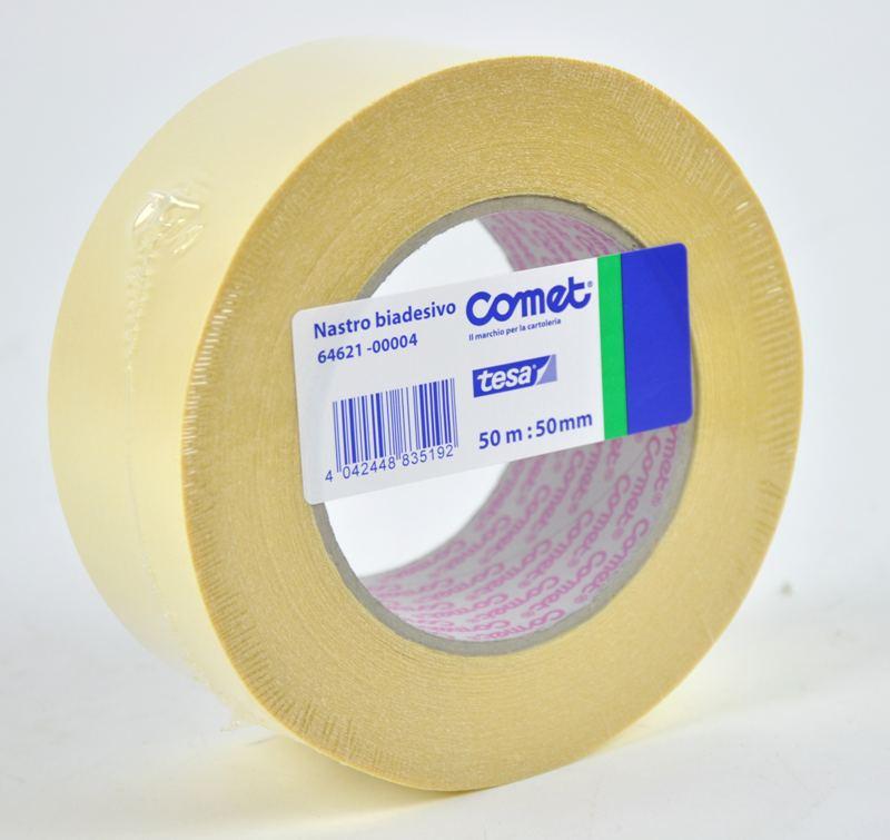 Nastro biadesivo COMET misure 50m x 50 mm Tesa-Comet