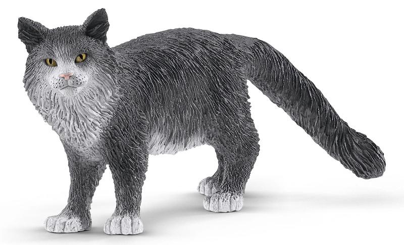 GATTO MAINE-COON (serie Farm World Fattoria - price green) Schleich