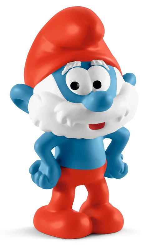 Grande Puffo (the SMURFS - Price red) Schleich