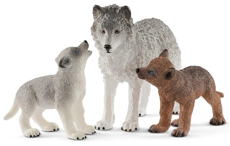 Mamma lupa con cuccioli (WILD LIFE - Price unit p.) Schleich