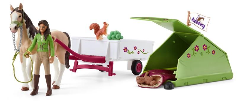 Gita in campeggio di HORSE CLUB Sarah (HORSE CLUB) Schleich