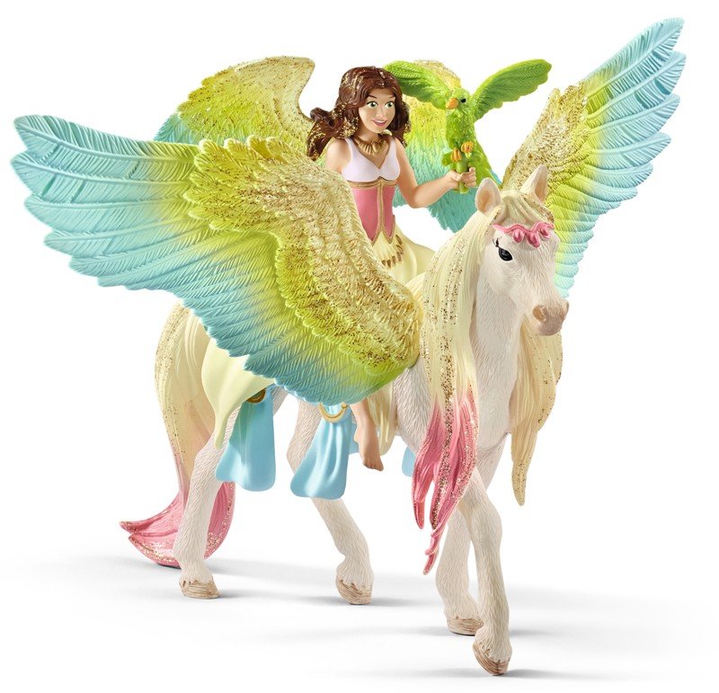 Surah con Pegaso scintillante (BAYALA) Schleich