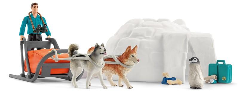 SPEDIZIONE NELL'ANTARTICO (serie Wild Life Animali Selvaggi - price unit. P) Schleich