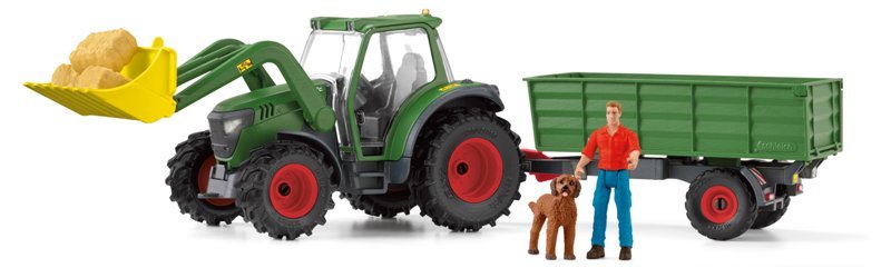 Trattore con rimorchio (FARM WORLD) Schleich