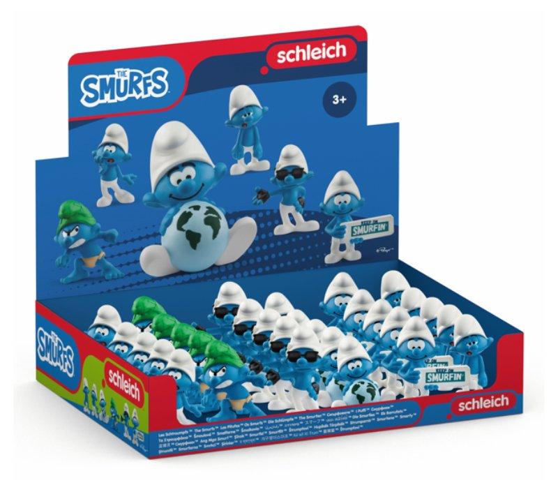 CDU 30 Smurfs, assorted - display 2023 (the SMURFS - Price unit p.) Schleich