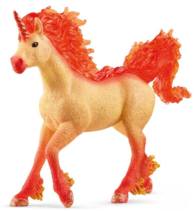 Stallone di unicorno di fuoco Elementa (BAYALA) Schleich