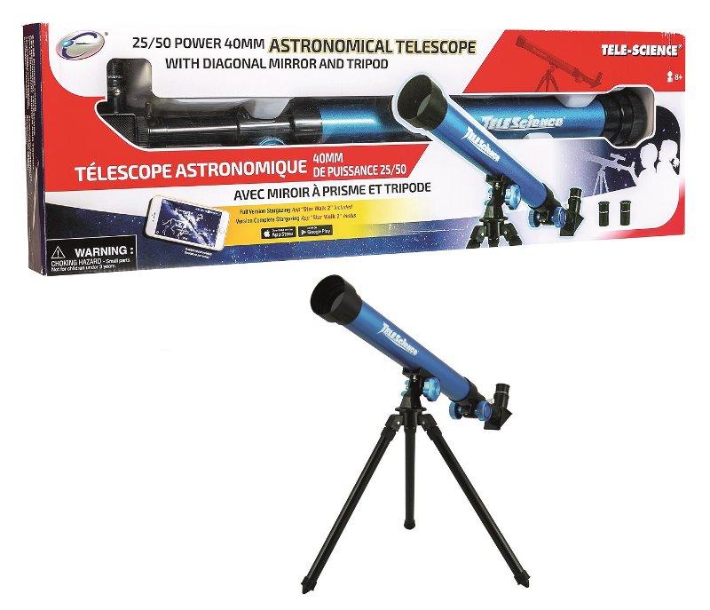 TELESCOPIO 25X 50X CON TREPPIEDE Distributori Giocattoli (importazione)