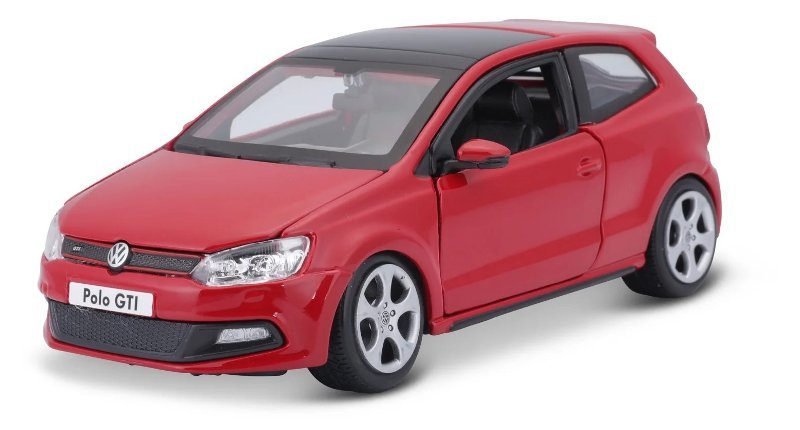 1/24 VW Polo GTI Mark 5 Red bburago