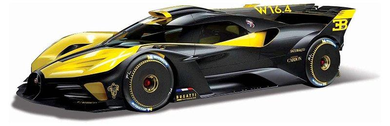 1/18 - Bugatti Bolide Met. Black/Yellow bburago