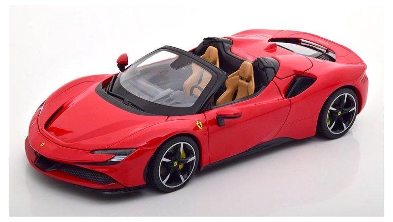 1/18 Ferrari SF90 Stradale Hybrid Spider 10 bburago