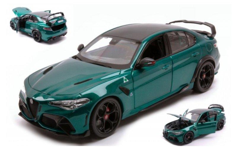 1/18 ALFA ROMEO GIULIA GTAM 2020 GREEN - 1:18 bburago