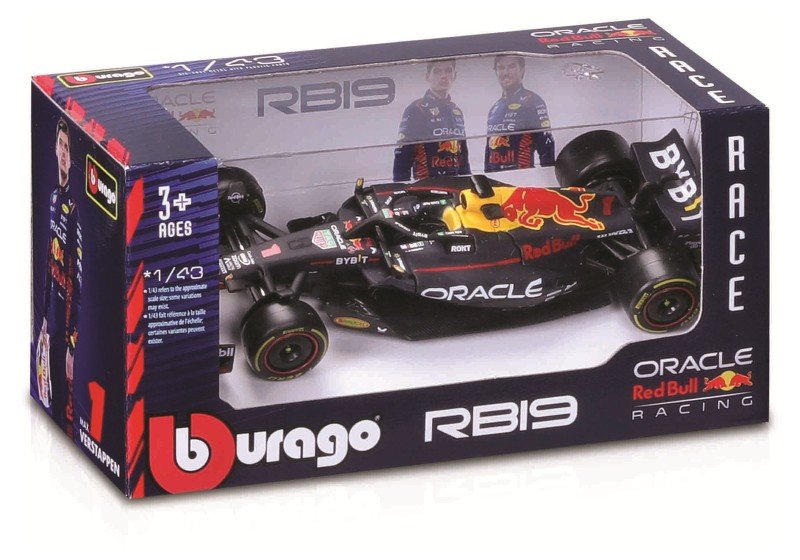 1/43 RACE - Red Bull Racing RB19 (2023) - #11 (Sergio Pe'rez) bburago