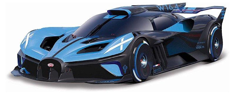 1/18 - Bugatti Bolide Met. Black/Blue bburago