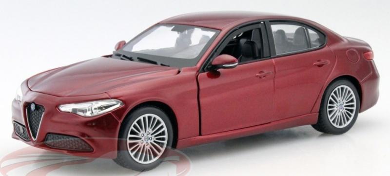 1/24 Alfa Romeo Giulia Met Red bburago