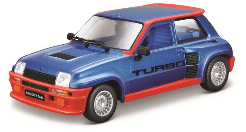 1/24 Renault 5 Turbo Blue/Red bburago