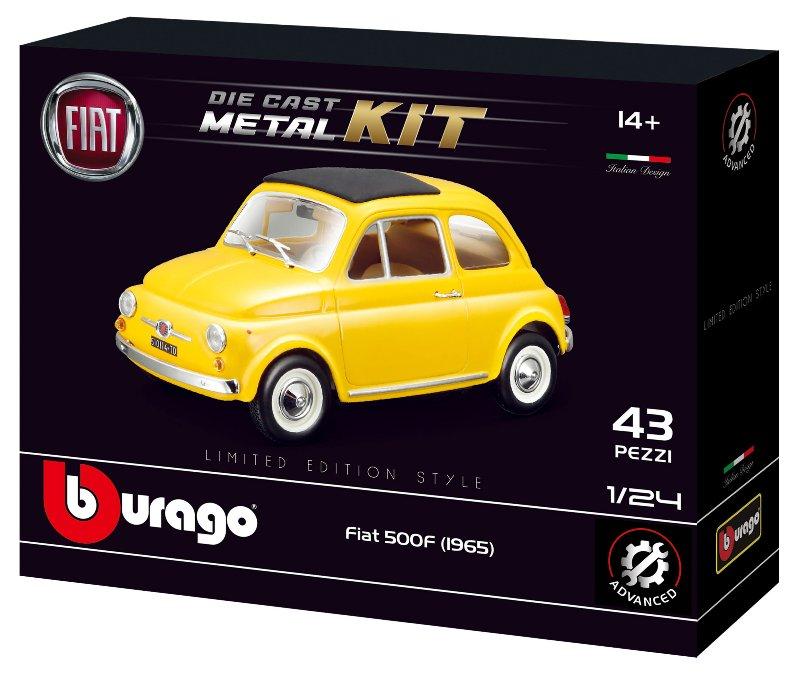 1/24 MODEL KIT FIAT 500F (1965) - 1:24 bburago