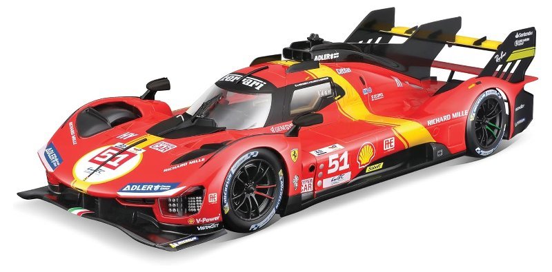 1/24 Ferrari Racing - 499P LMH - Red #51
