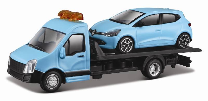 1/43 STR. FIRE Flatbed Transport, assorted bburago