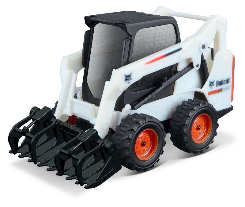 10cm Bobcat Skid-Steer Loader w/ Bucket bburago