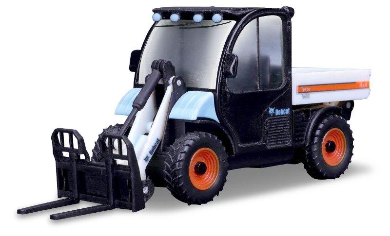 10cm Bobcat Skid-Steer Loader w/ Bucket bburago