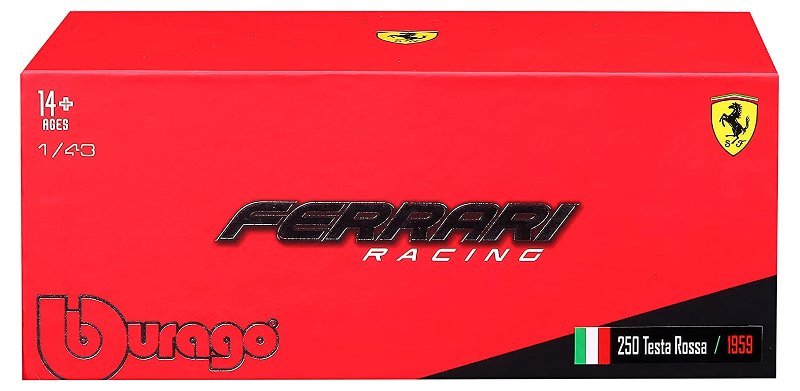 1/43 Ferrari Racing 250 TestaR 1959 #4 Red bburago