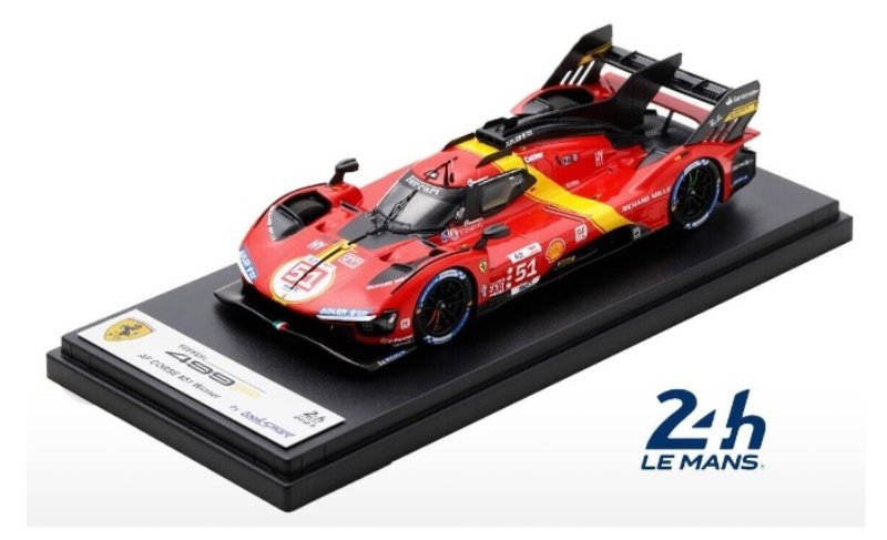 1/43 499 LMH 2023 #51 Red