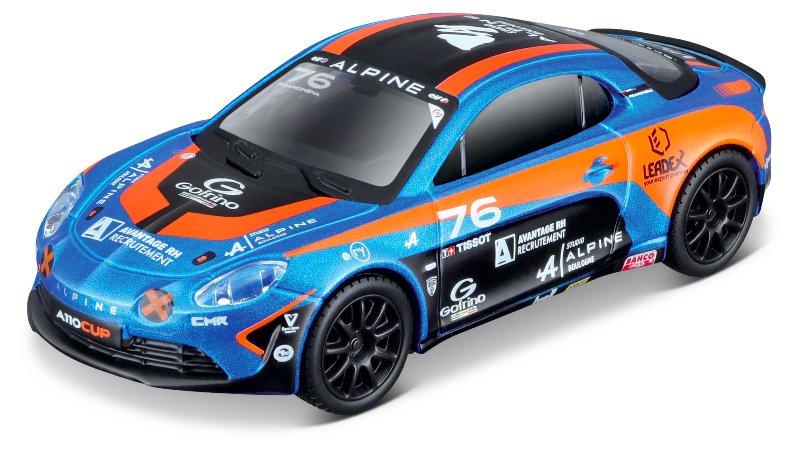 1/43 RACE - Alpine A110 CUP #76 Blue bburago