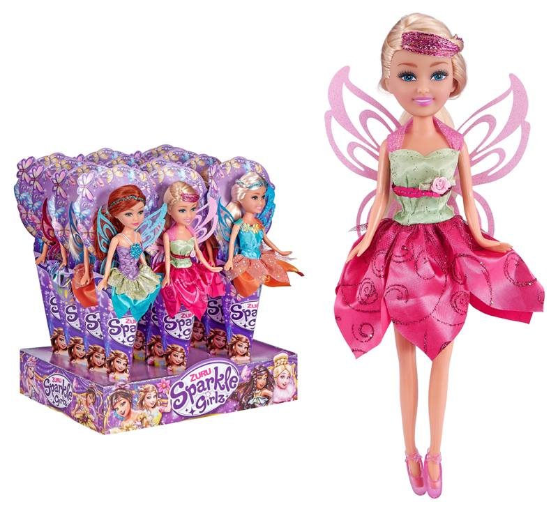 SPARKLE GIRLZ 10.5'' Fairy Princess Cone,12pcs/PDQ Zuru
