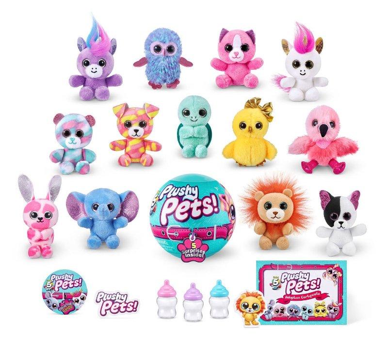 5-SURPRISE Plushy Pets S1,24pcs/Gravity PDQ Zuru