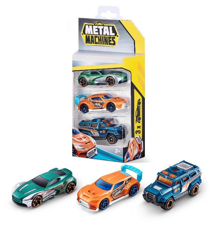 METAL MACHINES S2 Multi Pack Car 3Pk,Bulk Zuru