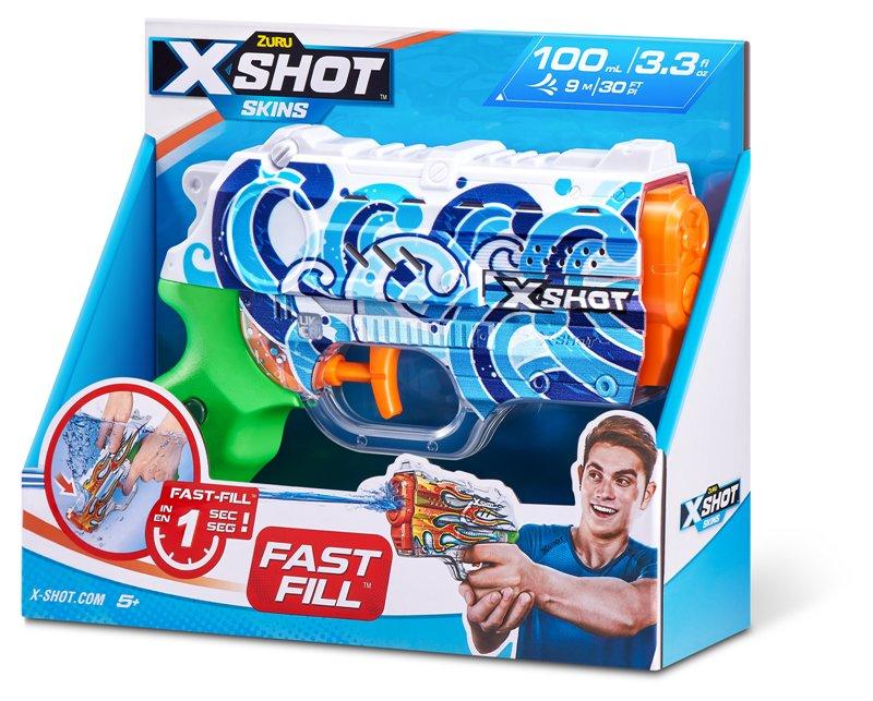 X-SHOT WATER Nano Fast-Fill Skins Open Box,Bulk Zuru