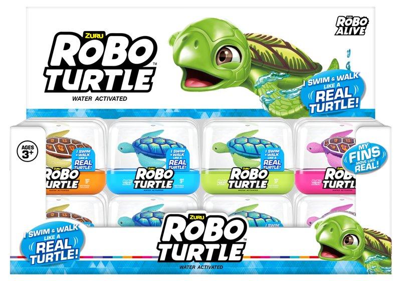 ROBO ALIVE Robotic-Robo Tartaruga S1,24pcs/PDQ Zuru