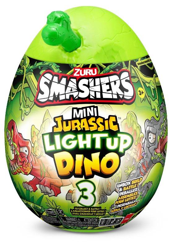 SMASHERS JURASSIC Mini Jurassic Light Up Dino Zuru