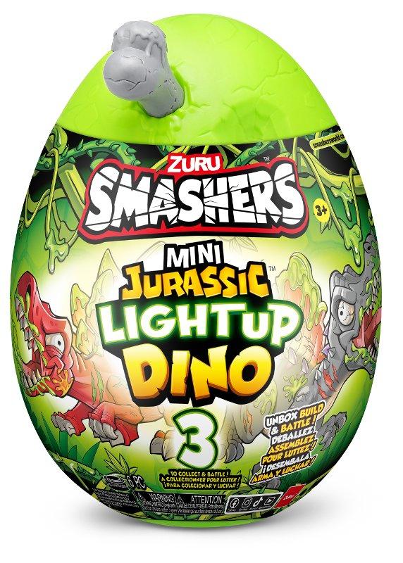 SMASHERS JURASSIC Mini Jurassic Light Up Dino Zuru