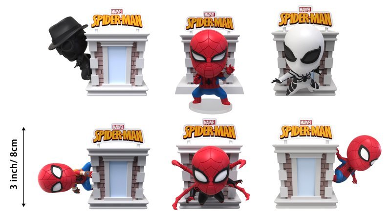 Hero Box Spider-Man Tower Series ASSORTED CTN (12 Units) Toys Matter Europe Limited