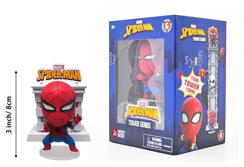 Hero Box Spider-Man Tower Series ASSORTED CTN (12 Units) Toys Matter Europe Limited