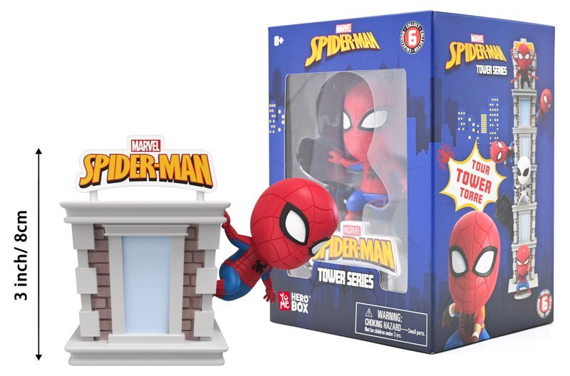 Hero Box Spider-Man Tower Series ASSORTED CTN (12 Units) Toys Matter Europe Limited