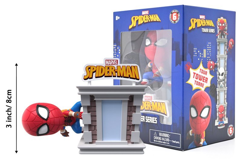 Hero Box Spider-Man Tower Series ASSORTED CTN (12 Units) Toys Matter Europe Limited