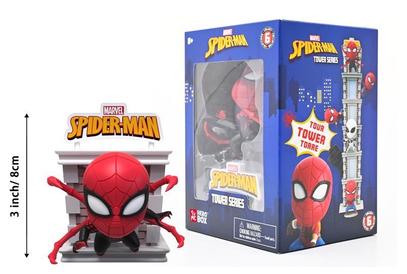 Hero Box Spider-Man Tower Series ASSORTED CTN (12 Units) Toys Matter Europe Limited