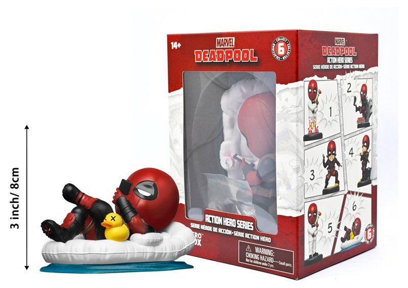 Hero Box Deadpool Action Hero Series ASSORTED CTN (12 Units) Toys Matter Europe Limited