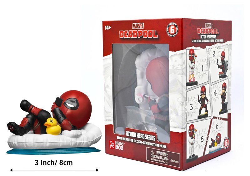 Hero Box Deadpool Action Hero Series ASSORTED CTN (12 Units) Toys Matter Europe Limited